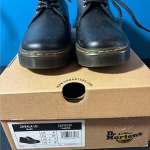 Dr. Martens Black Oxfords with Air-Cushioned Sole